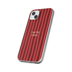 Phone Case — "Trust the Process" Red Stripe Protective Flexi Case