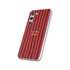 Phone Case — "Trust the Process" Red Stripe Protective Flexi Case