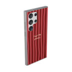 Phone Case — "Trust the Process" Red Stripe Protective Flexi Case
